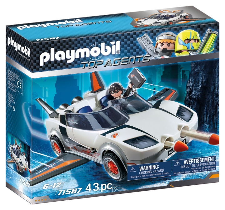 Playmobil Agent P:s Spy Racer (71587) i gruppen LEKSAKER, BARN- & BABYPRODUKTER / Leksaker / Figurer, Miniatyrer & tillbehör hos TP E-commerce Nordic AB (D07024)