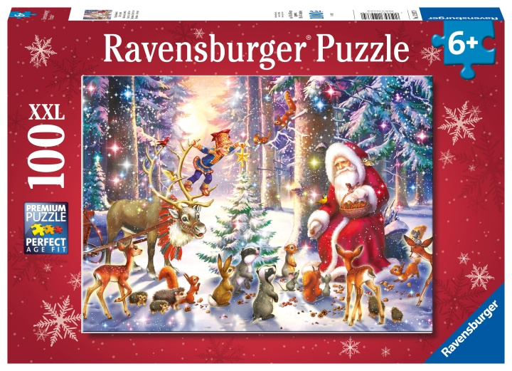 Ravensburger Pussel Jul i skogen 100p (10112937) i gruppen LEKSAKER, BARN- & BABYPRODUKTER / Leksaker / Barnpussel hos TP E-commerce Nordic AB (D07060)