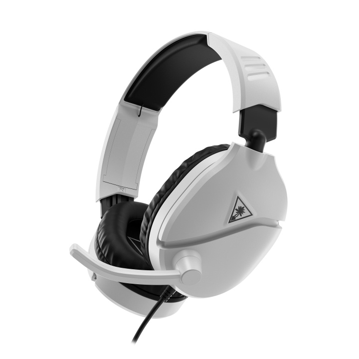 Turtle Beach Recon 70 trådbundet headset - 2024 Multiplattform - Vit i gruppen DATORER & KRINGUTRUSTNING / Gaming / Headset hos TP E-commerce Nordic AB (D07160)