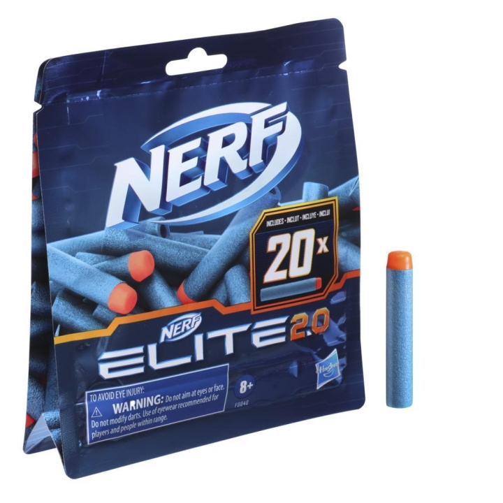 Nerf Elite 2.0 påfyllning 20 dartpilar (F0040) i gruppen LEKSAKER, BARN- & BABYPRODUKTER / Leksaker / Actionlek hos TP E-commerce Nordic AB (D07171)