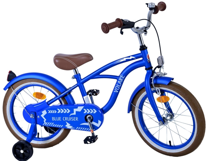 Volare Barncykel 16 - Blue Cruiser (31612-SACB) i gruppen LEKSAKER, BARN- & BABYPRODUKTER / Uteleksaker / Cyklar & Sparkcyklar hos TP E-commerce Nordic AB (D07191)