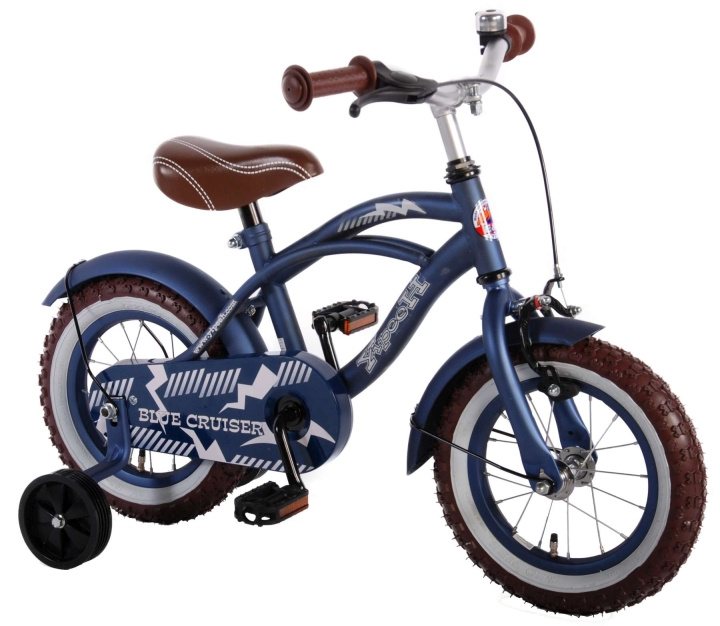 Volare Barncykel 12\'\' - Blue Cruiser (51201) i gruppen LEKSAKER, BARN- & BABYPRODUKTER / Uteleksaker / Cyklar & Sparkcyklar hos TP E-commerce Nordic AB (D07203)