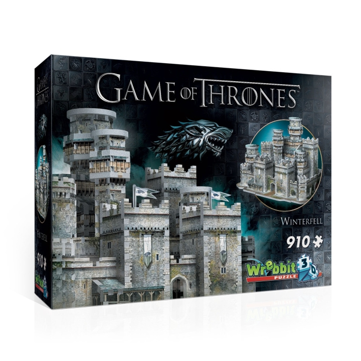 Wrebbit 3D-pussel - Game of Thrones - Winterfell (40970040) i gruppen SPORT, FRITID & HOBBY / Hobby / Pussel hos TP E-commerce Nordic AB (D07205)