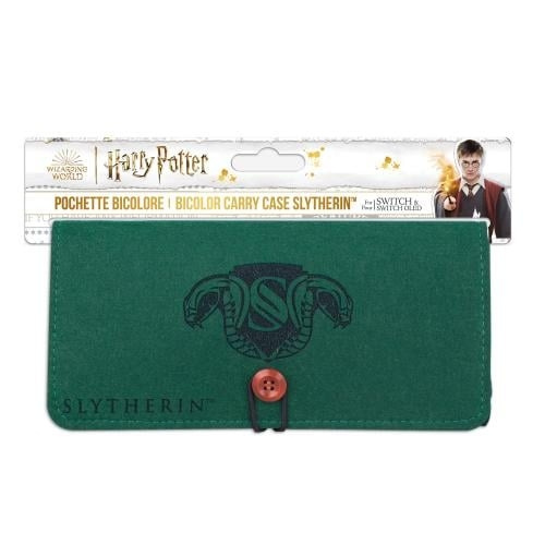 Trade Invaders Harry Potter - Felt Pocket för Switch Slytherin i gruppen HEMELEKTRONIK / Spelkonsoler & Tillbehör / Nintendo Switch hos TP E-commerce Nordic AB (D07239)