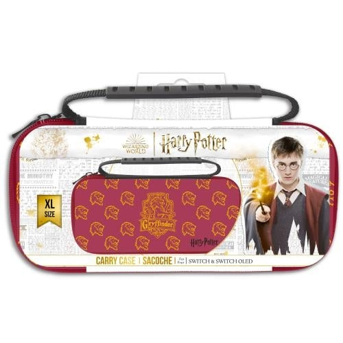 Trade Invaders Harry Potter - XL-fodral för Switch och Switch Oled - Röd - Gryffindor i gruppen HEMELEKTRONIK / Spelkonsoler & Tillbehör / Nintendo Switch hos TP E-commerce Nordic AB (D07255)