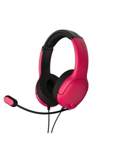 PDP Gaming Airlite trådbundet Cosmic Red Gaming Headset Licensierad i gruppen DATORER & KRINGUTRUSTNING / Gaming / Headset hos TP E-commerce Nordic AB (D07295)