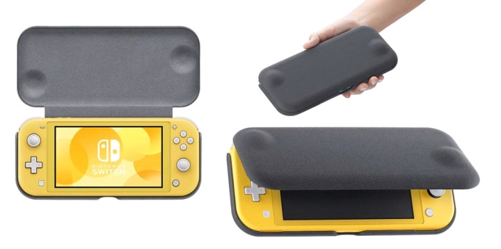 Nintendo Switch Lite Flip Cover & skärmskydd i gruppen HEMELEKTRONIK / Spelkonsoler & Tillbehör / Nintendo Switch / Tillbehör hos TP E-commerce Nordic AB (D07326)