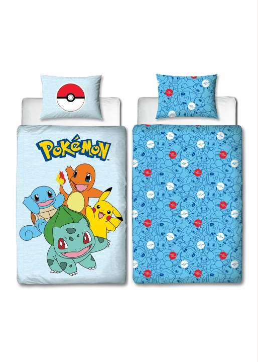 Pokémon Sängkläder - Vuxenstorlek 140 x 200 cm - Pokemon (POK553) i gruppen LEKSAKER, BARN- & BABYPRODUKTER / Barntextilier / Sängkläder / Bäddset för barn & junior hos TP E-commerce Nordic AB (D07330)