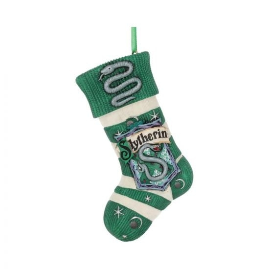 Nemesis Now Harry Potter Slytherin strumpa hängande prydnad i gruppen SPORT, FRITID & HOBBY / Roliga prylar / Samlarobjekt hos TP E-commerce Nordic AB (D07434)