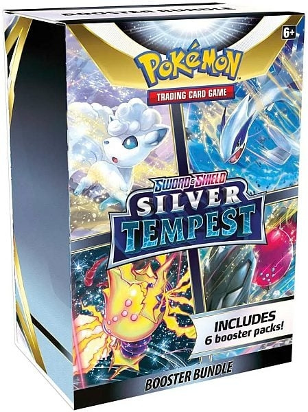 Pokémon Svärd & sköld - Silver Tempest Boosterpaket (POK85154) i gruppen LEKSAKER, BARN- & BABYPRODUKTER / Spel / Kortspel hos TP E-commerce Nordic AB (D07485)