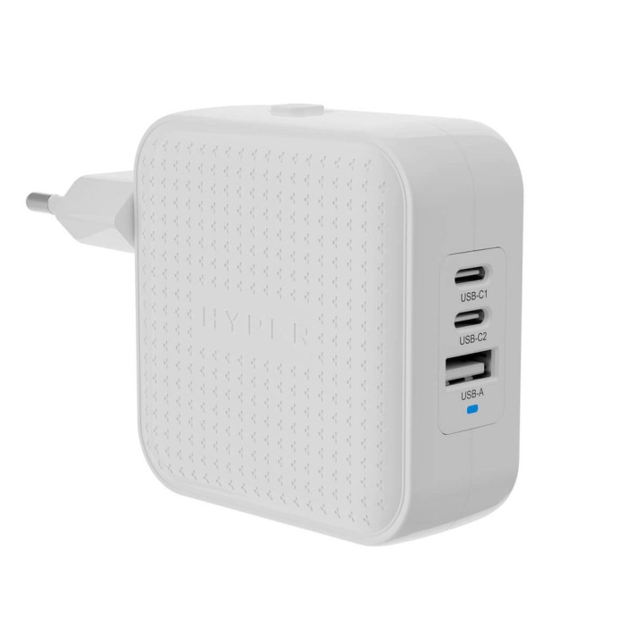 Targus Hyper - HyperJuice 70W USB-C GaN-reseladdare (3C+1A) - Vit i gruppen SMARTPHONE & SURFPLATTOR / Laddare & Kablar / Väggladdare / Väggladdare Typ C hos TP E-commerce Nordic AB (D07492)