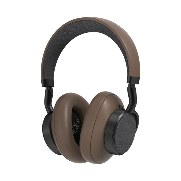 SACKit Touch 400 Hybrid ANC Over-Ear hörlurar - Brun i gruppen HEMELEKTRONIK / Ljud & Bild / Hörlurar & Tillbehör / Hörlurar hos TP E-commerce Nordic AB (D07517)