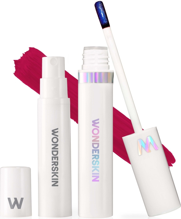 Wonderskin Wonder Blading Lip Stain Kit Darling Bright Plum i gruppen SKÖNHET & HÄLSA / Makeup / Läppar / Läppstift hos TP E-commerce Nordic AB (D07543)