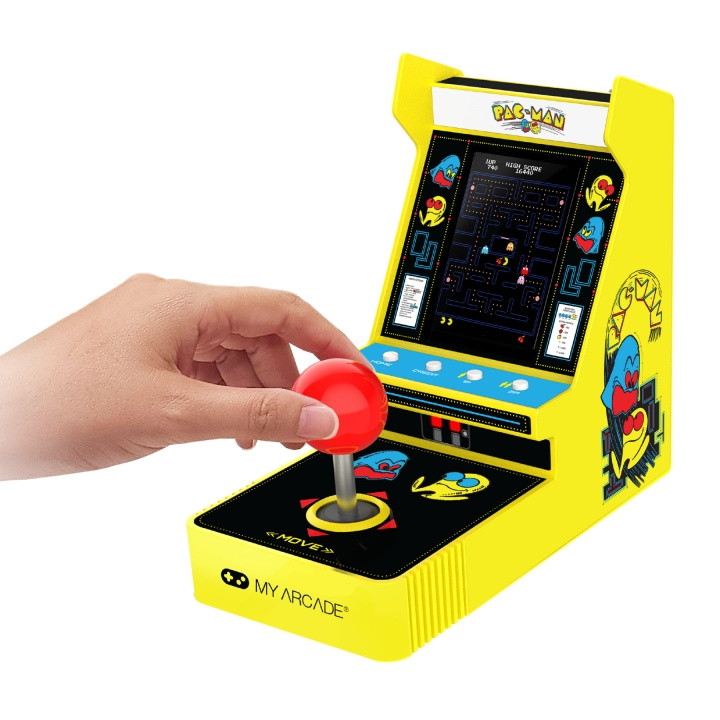 My Arcade PAC-MAN Joystick-spelare i gruppen HEMELEKTRONIK / Spelkonsoler & Tillbehör / Övriga spel & tillbehör hos TP E-commerce Nordic AB (D07547)