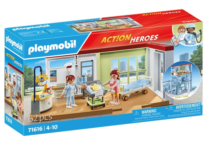 Playmobil Förlossningsavdelning (71616) i gruppen LEKSAKER, BARN- & BABYPRODUKTER / Leksaker / Lekset hos TP E-commerce Nordic AB (D07618)