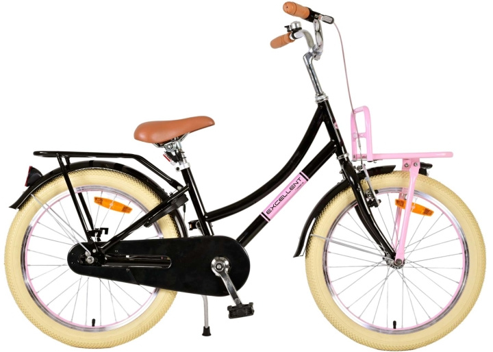 Volare Barncykel 18 - Excellent Svart (22130) i gruppen LEKSAKER, BARN- & BABYPRODUKTER / Uteleksaker / Cyklar & Sparkcyklar hos TP E-commerce Nordic AB (D07647)