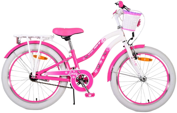 Volare Barncykel 20 - Lovely Pink (22120) i gruppen LEKSAKER, BARN- & BABYPRODUKTER / Uteleksaker / Cyklar & Sparkcyklar hos TP E-commerce Nordic AB (D07648)