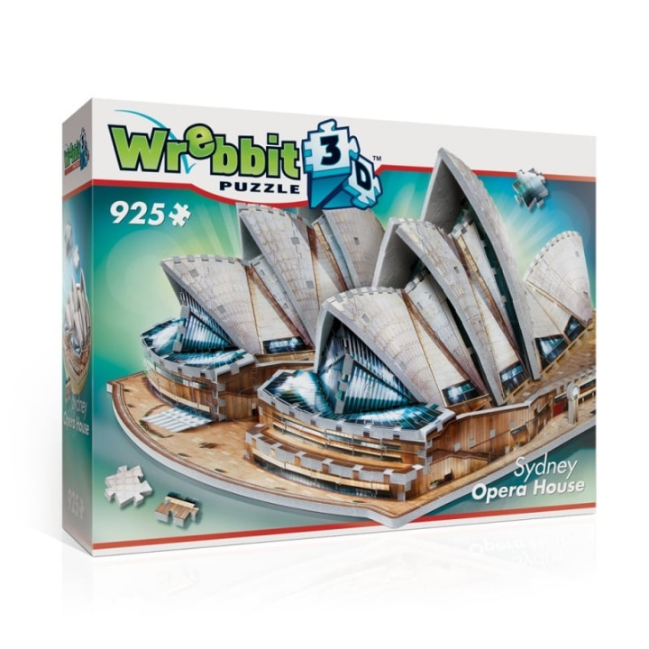 Wrebbit 3D-pussel - Operahuset i Sydney (40970035) i gruppen SPORT, FRITID & HOBBY / Hobby / Pussel hos TP E-commerce Nordic AB (D07668)