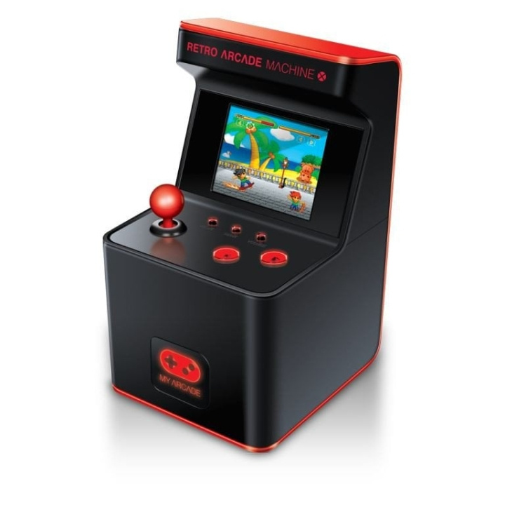 My Arcade Bärbar retro-maskin X 16-Bit Mini Arcade-kabinett (innehåller 300 inbyggda spel) i gruppen HEMELEKTRONIK / Spelkonsoler & Tillbehör / Övriga spel & tillbehör hos TP E-commerce Nordic AB (D07695)