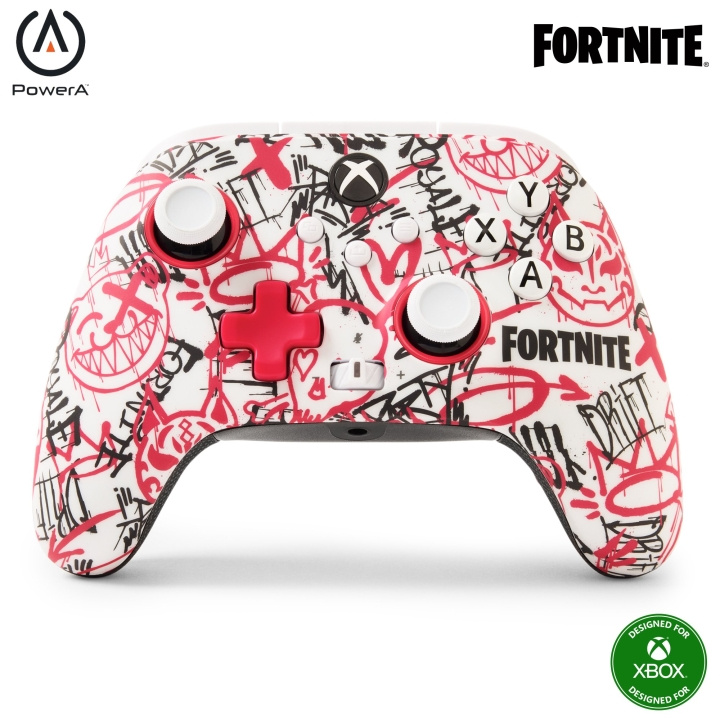 PowerA Trådlös handkontroll - Fortnite (Xbox Series X - S ) i gruppen HEMELEKTRONIK / Spelkonsoler & Tillbehör / Xbox Series X/S / Tillbehör hos TP E-commerce Nordic AB (D07715)