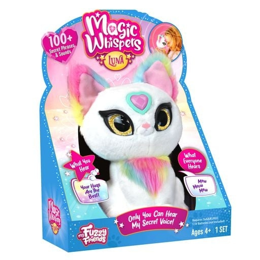 My Fuzzy Friends Magic Whispers Kitty - Vit ( 30432 ) i gruppen LEKSAKER, BARN- & BABYPRODUKTER / Babyleksaker / Gosedjur hos TP E-commerce Nordic AB (D07726)