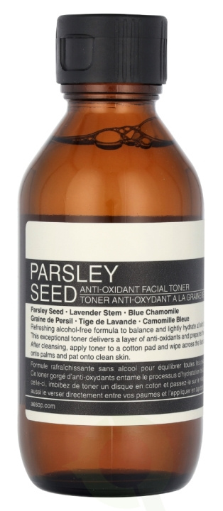 AESOP Parsley Seed Anti Oxidant Facial Toner 100 ml i gruppen SKÖNHET & HÄLSA / Hudvård / Ansiktsvård / Ansiktsvatten & Facemist hos TP E-commerce Nordic AB (D07780)