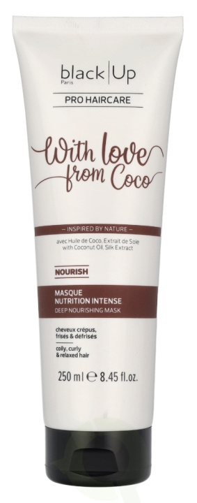 Black Up With Love De Coco Intense Nutrition Mask 250 ml i gruppen SKÖNHET & HÄLSA / Hår & Styling / Hårvårdsprodukter hos TP E-commerce Nordic AB (D07814)