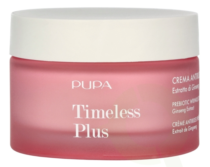 Pupa Milano Pupa Timeless Plus Prebiotic Wrinkle Cream 50 ml Ginseng Extract i gruppen SKÖNHET & HÄLSA / Hudvård / Ansiktsvård / Anti age hos TP E-commerce Nordic AB (D07838)