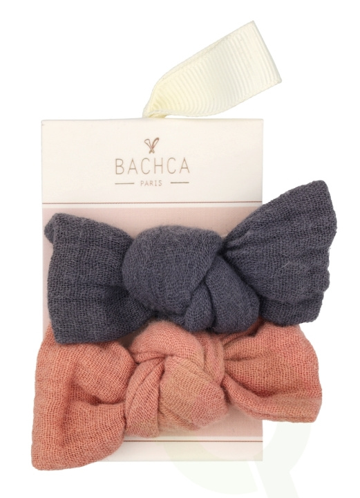 Bachca Paris Gauze Bow Hair Clip Set 2 piece 2 Pieces i gruppen SPORT, FRITID & HOBBY / Accessoarer / Övriga accessoarer hos TP E-commerce Nordic AB (D07864)