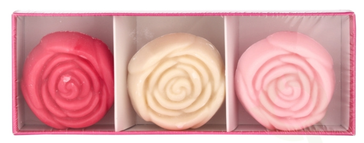 La Savonnerie De Nyons Extra Gentle Soap Set 150 g 3x50gr - Rose i gruppen SKÖNHET & HÄLSA / Hudvård / Kroppsvård / Handtvål hos TP E-commerce Nordic AB (D07896)