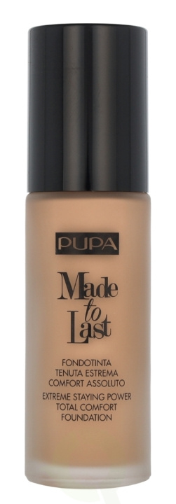 Pupa Milano Pupa Made To Last Total Comfort Foundation SPF10 30 ml #050 Beige Sand i gruppen SKÖNHET & HÄLSA / Makeup / Basmakeup / Foundation hos TP E-commerce Nordic AB (D07900)