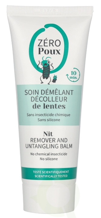 Patrice Mulato P. Mulato Zero Poux Nit Remover And Untangling Balm 60 ml i gruppen SKÖNHET & HÄLSA / Hår & Styling / Hårvårdsprodukter / Balsam hos TP E-commerce Nordic AB (D07916)