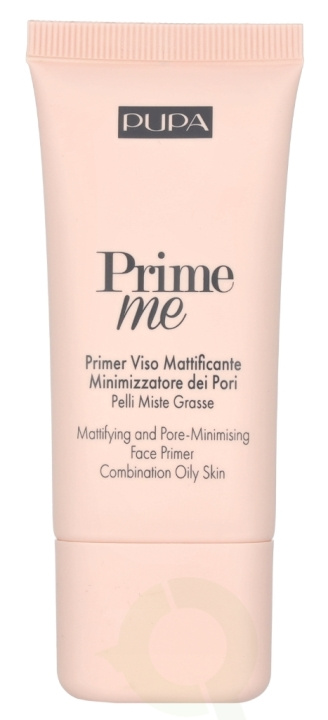 Pupa Milano Pupa Prime Me Mattifying And Pore-Minimizing Face Primer 30 ml i gruppen SKÖNHET & HÄLSA / Makeup / Basmakeup / Primer hos TP E-commerce Nordic AB (D07919)