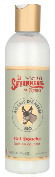 La Savonnerie De Nyons BIO Shower Gel 250 ml Donkeymilk i gruppen SKÖNHET & HÄLSA / Hudvård / Kroppsvård / Bad & Duschcreme hos TP E-commerce Nordic AB (D07921)