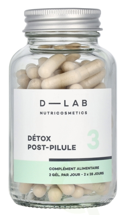 D-Lab Nutricosmetics D-Lab Detox Post-Pilule 3 Capsules 112 piece 56 Jours x 2 Capsules i gruppen SKÖNHET & HÄLSA / Hälsovård / Övrig hälsovård hos TP E-commerce Nordic AB (D07928)