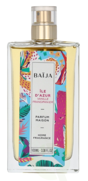 Baija Paris Baija Ile D\'Azur Home Fragrance Spray 100 ml Vanille Frangipanier i gruppen SKÖNHET & HÄLSA / Doft & Parfym / Parfym / Parfym för henne hos TP E-commerce Nordic AB (D07956)