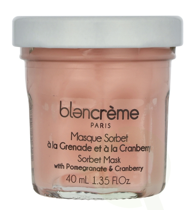 Blancreme Sorbet Mask 40 ml With Pomegranate & Cranberry i gruppen SKÖNHET & HÄLSA / Hudvård / Ansiktsvård hos TP E-commerce Nordic AB (D07959)