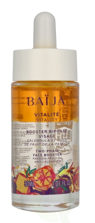 Baija Paris Baija Bi-Phase Face Booster 30 ml Passion Fruit Oil And Calendula i gruppen SKÖNHET & HÄLSA / Hudvård / Ansiktsvård / Serum Hud hos TP E-commerce Nordic AB (D07981)