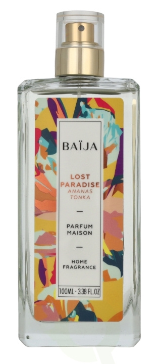 Baija Paris Baija Lost Paradise Home Fragrance Spray 100 ml Pineapple & Brazil Nut Oil i gruppen SKÖNHET & HÄLSA / Doft & Parfym / Parfym hos TP E-commerce Nordic AB (D07983)