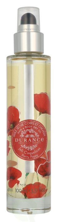 Durance Hair & Body Dry Oil 100 ml Pretty Poppy i gruppen SKÖNHET & HÄLSA / Hår & Styling / Hårvårdsprodukter / Hårolja hos TP E-commerce Nordic AB (D07992)