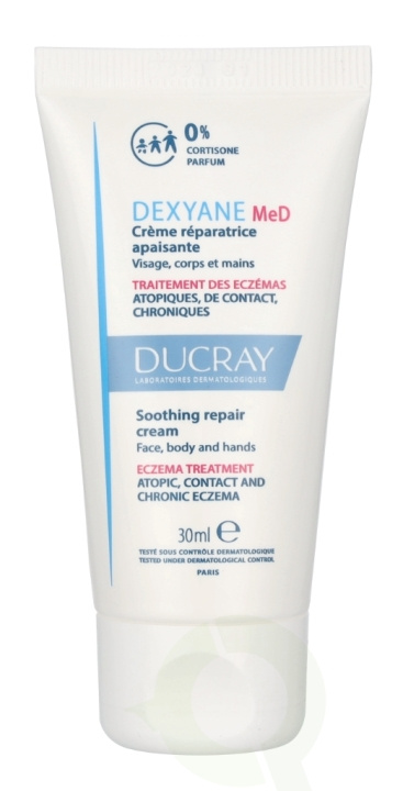 Ducray Dexyane MeD Soothing Repair Cream 30 ml i gruppen SKÖNHET & HÄLSA / Hudvård / Ansiktsvård / Dagkräm hos TP E-commerce Nordic AB (D08020)