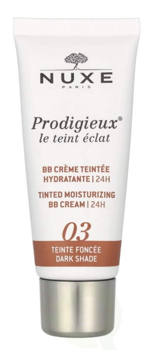 Nuxe Prodigieux Teint Eclat BB Cream 30 ml Foncee i gruppen SKÖNHET & HÄLSA / Makeup / Basmakeup / CC/BB Cream hos TP E-commerce Nordic AB (D08060)