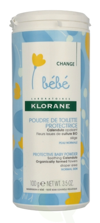 Klorane Bebe Protective Baby Powder 100 g Normal Skin i gruppen LEKSAKER, BARN- & BABYPRODUKTER / Babysaker / Sköta & Hygien hos TP E-commerce Nordic AB (D08157)