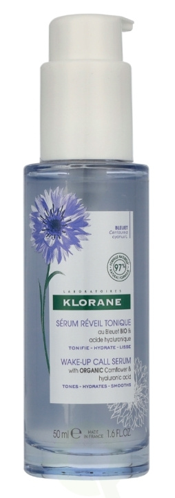 Klorane Wake-Up Call Serum - Cornflower & Hyaluronic Acid 50 ml i gruppen SKÖNHET & HÄLSA / Hudvård / Ansiktsvård / Serum Hud hos TP E-commerce Nordic AB (D08158)