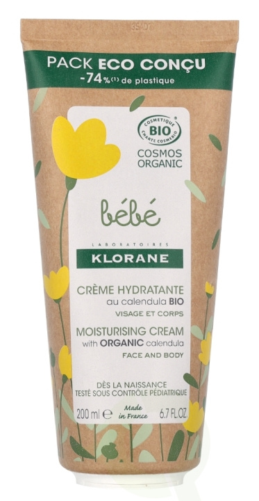 Klorane Bebe Bio Moisturising Cream 200 ml i gruppen LEKSAKER, BARN- & BABYPRODUKTER / Babysaker / Sköta & Hygien hos TP E-commerce Nordic AB (D08166)