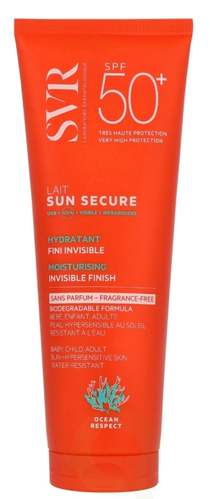 Svr Laboratories SVR Sun Secure Fragrance-Free Body Milk SPF50+ SVR Sun Secure Fragrance-Free Body Milk SPF50+ 250 ml i gruppen SKÖNHET & HÄLSA / Hudvård / Solskydd & Tanning / Solskydd hos TP E-commerce Nordic AB (D08182)