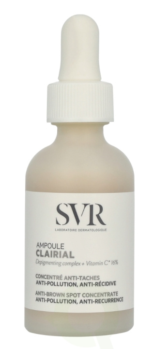 Svr Laboratories SVR Clairial Ampoule Anti-Brown Spot Concentrate 30 ml i gruppen SKÖNHET & HÄLSA / Hudvård / Ansiktsvård / Serum Hud hos TP E-commerce Nordic AB (D08187)