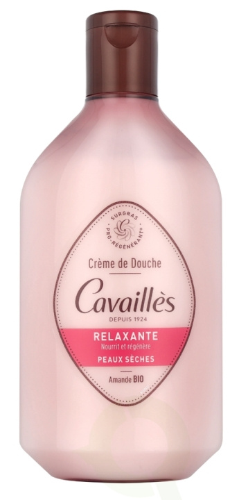 Roge Cavailles Relaxing Almond & Rose Shower Cream 250 ml i gruppen SKÖNHET & HÄLSA / Hudvård / Kroppsvård / Bad & Duschcreme hos TP E-commerce Nordic AB (D08217)