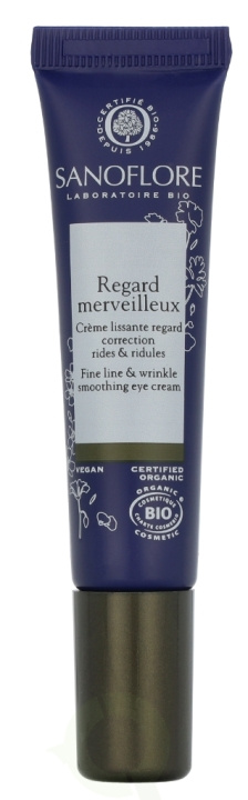 Sanoflore Regard Merveilleux Smooting Eye Cream 15 ml Fine Line & Wrinkle i gruppen SKÖNHET & HÄLSA / Hudvård / Ansiktsvård / Ögonkräm hos TP E-commerce Nordic AB (D08224)