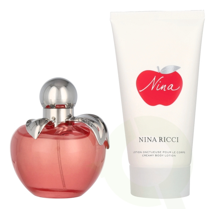 Nina Ricci Nina Giftset 125 ml Edt Spray 50ml/Body Lotion 75ml i gruppen SKÖNHET & HÄLSA / Presentkit / Presentkit För Henne hos TP E-commerce Nordic AB (D08261)